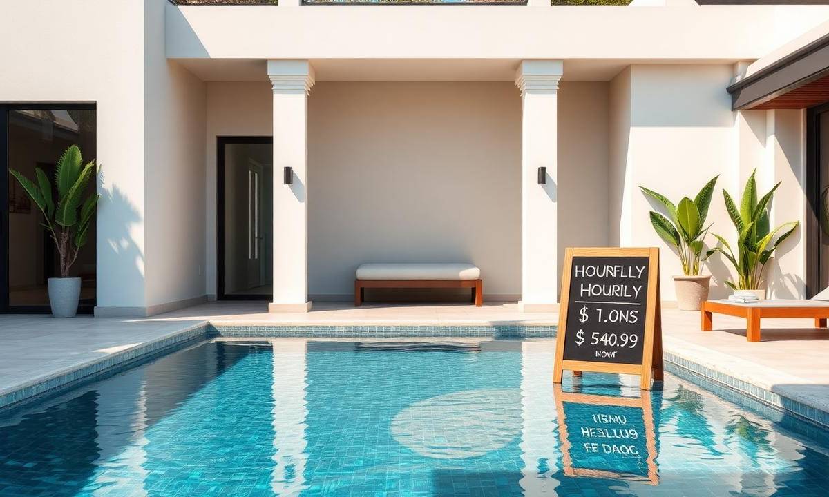 How to price your pool rental by the hour